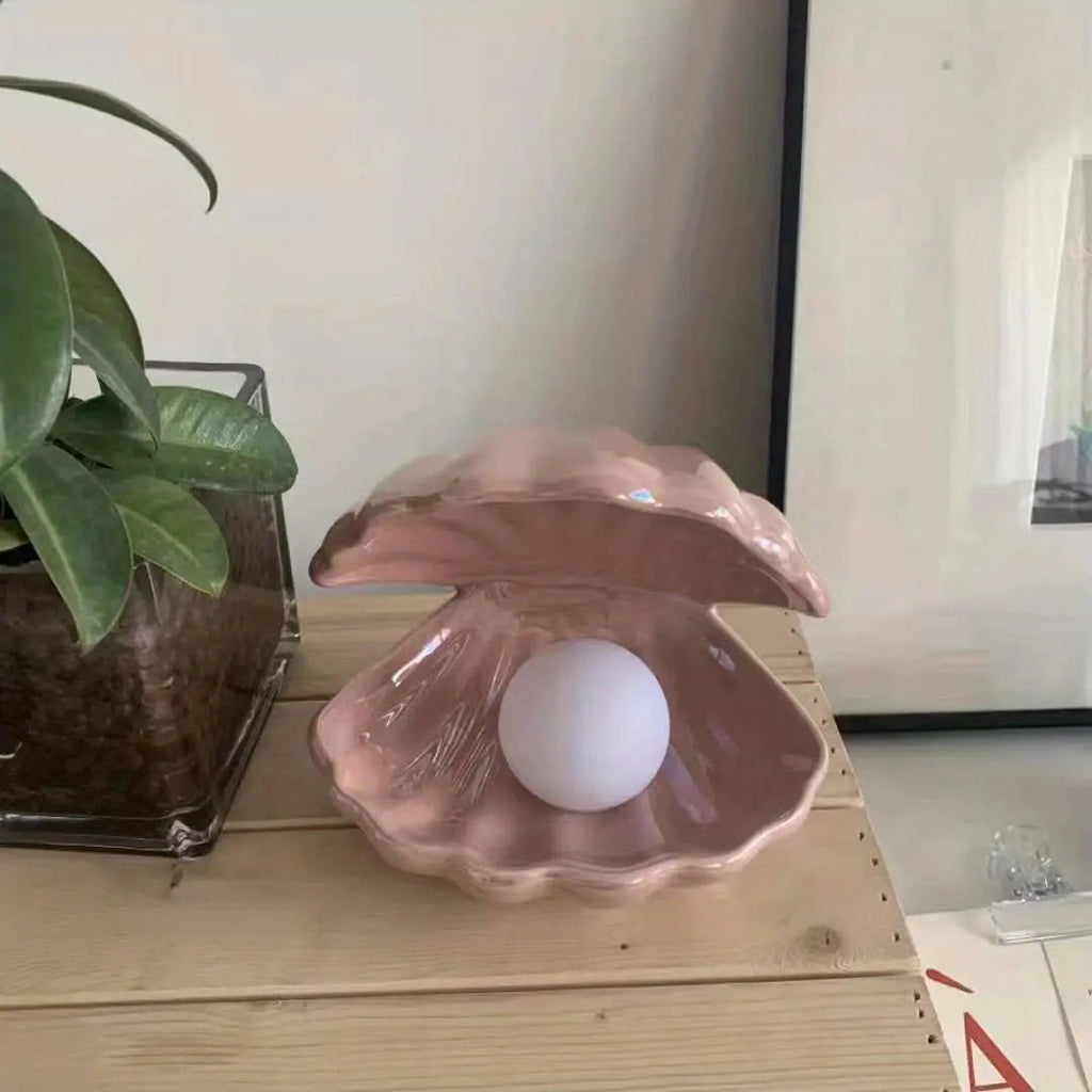 Elegant Pearl Nightstand Lamp for a Cozy Home