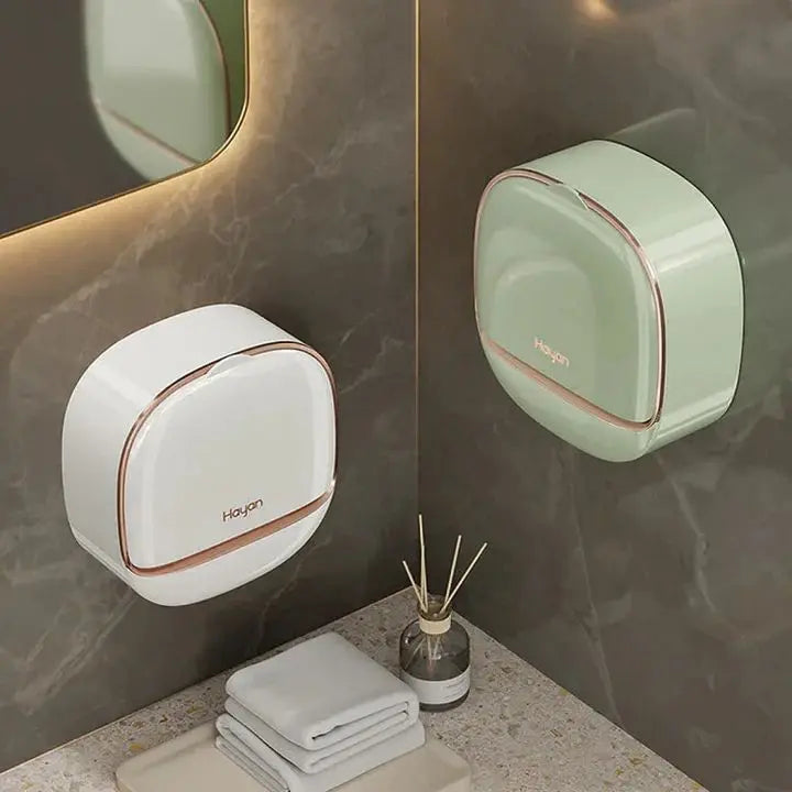 Elegant Waterproof Soap Dish with Draining Surface