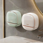Elegant Waterproof Soap Dish with Draining Surface