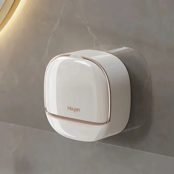 Elegant Waterproof Soap Dish with Draining Surface