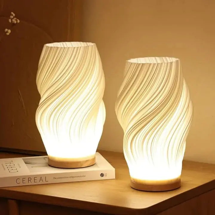 Elegant Wavecrest Lamp – Stylish Lighting for Home