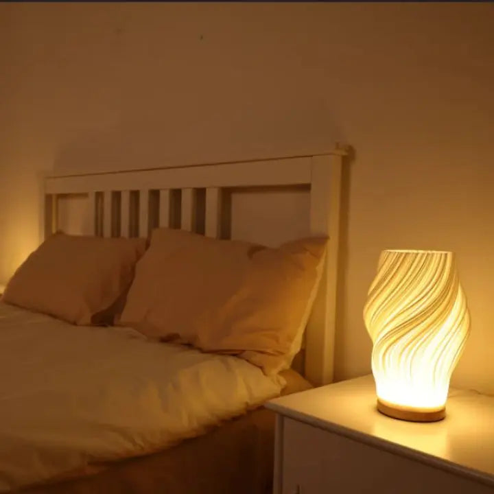 Elegant Wavecrest Lamp – Stylish Lighting for Home