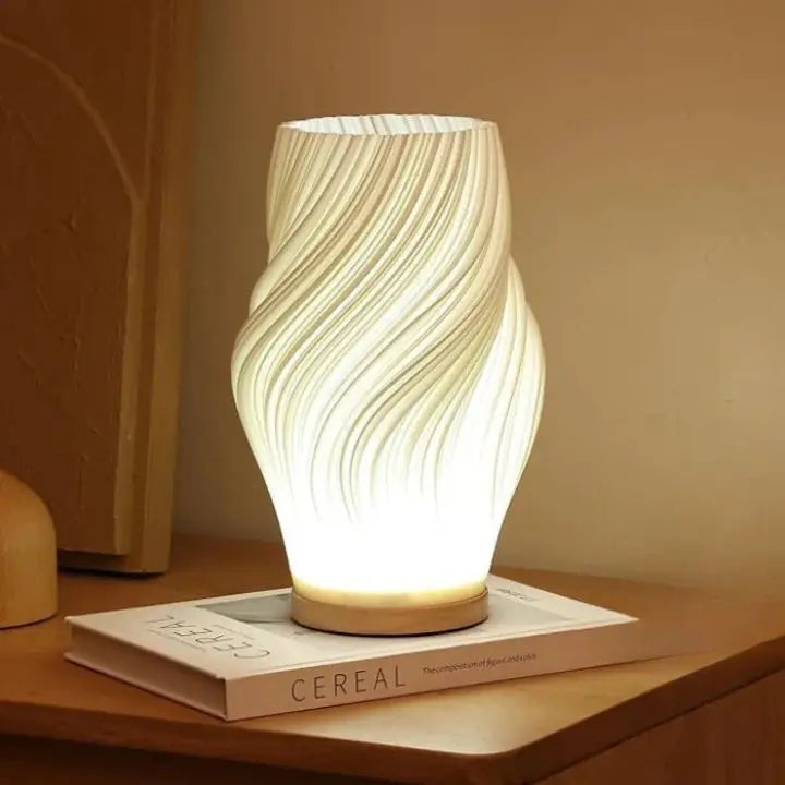 Elegant Wavecrest Lamp – Stylish Lighting for Home