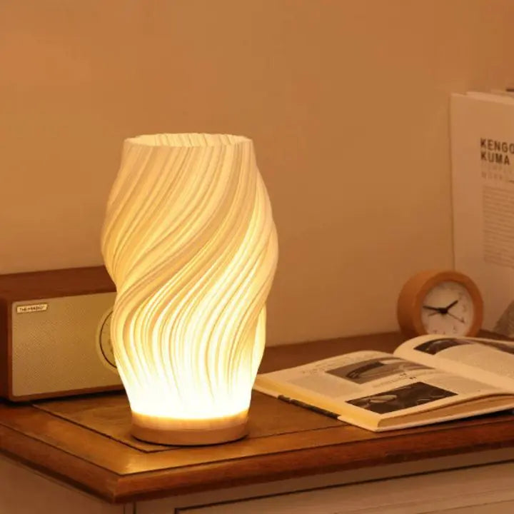 Elegant Wavecrest Lamp – Stylish Lighting for Home