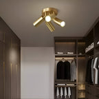 Brass LED Ceiling Lamp Modern Design