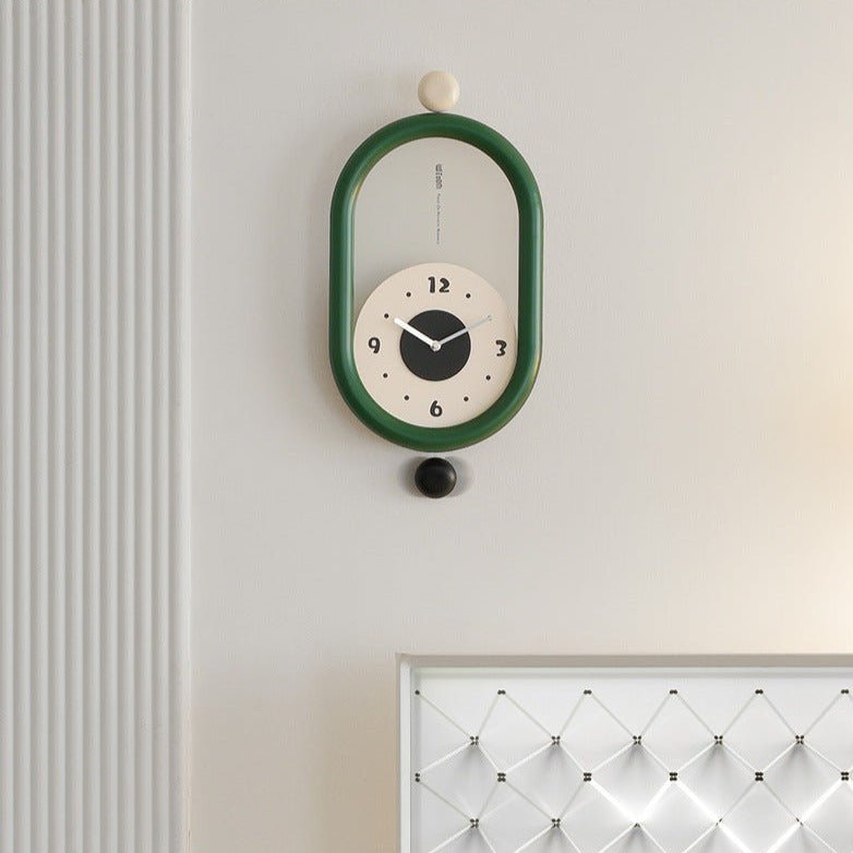 Long Wall Clock with Luxurious 3D Design and Silent Movement