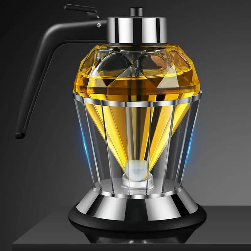 Elegant OIL & syrup dispenser made of glass – For clean pouring with style
