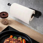 Elegant Wall Kitchen Paper Towel Holder – drill-free & space-saving