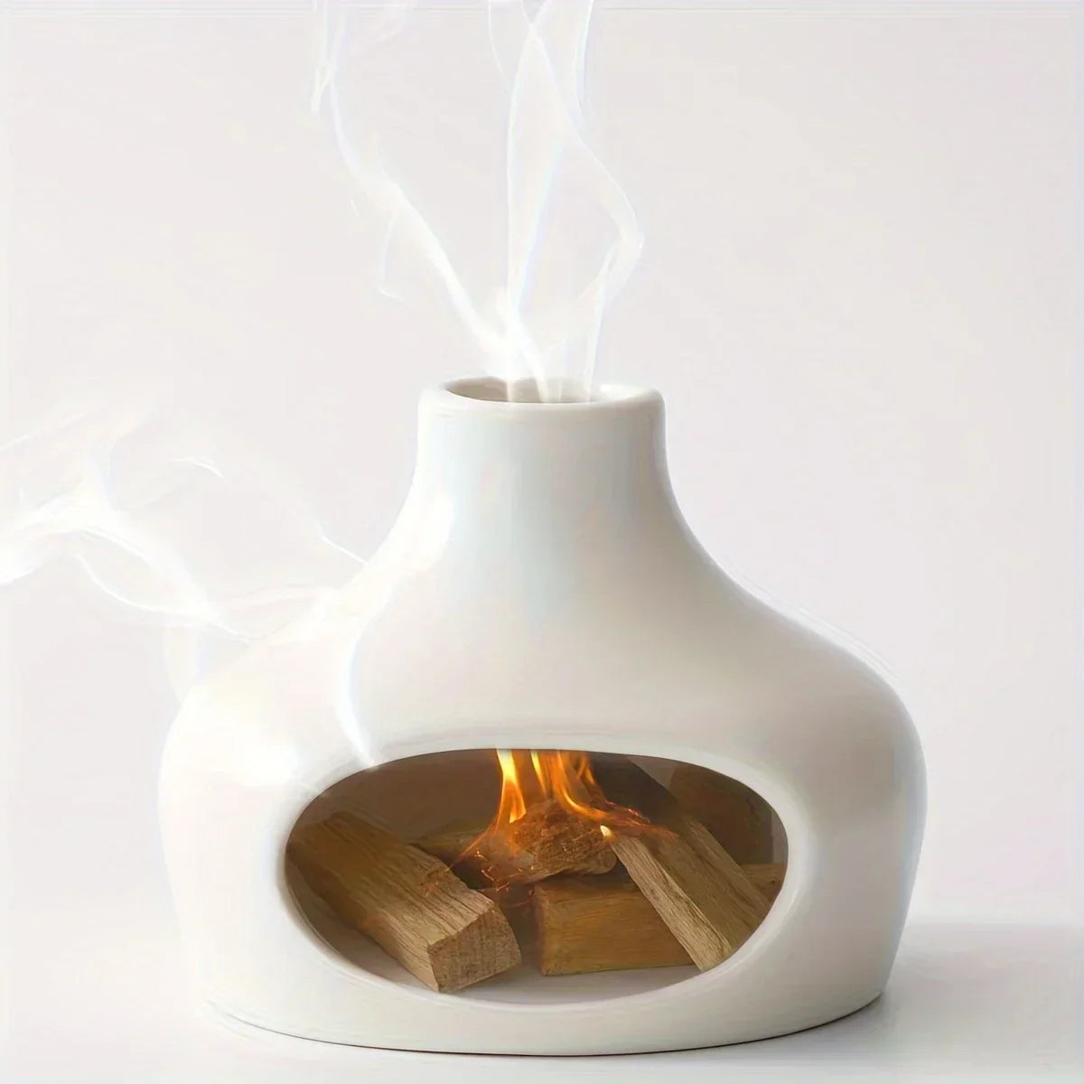 Elegant Incense Holder | Ceramic Burner for Palo Santo and Sage