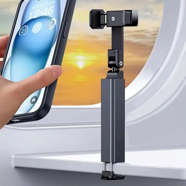 Elegant phone holder with clip – 360° Redating & foldable