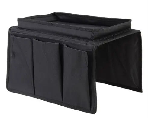 Elegant Sofa Armrest Tray with Organizer for Drinks and Accessories