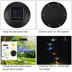 Elegant Solar-Powered Garden Lights