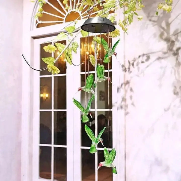 Elegant Solar-Powered Garden Lights