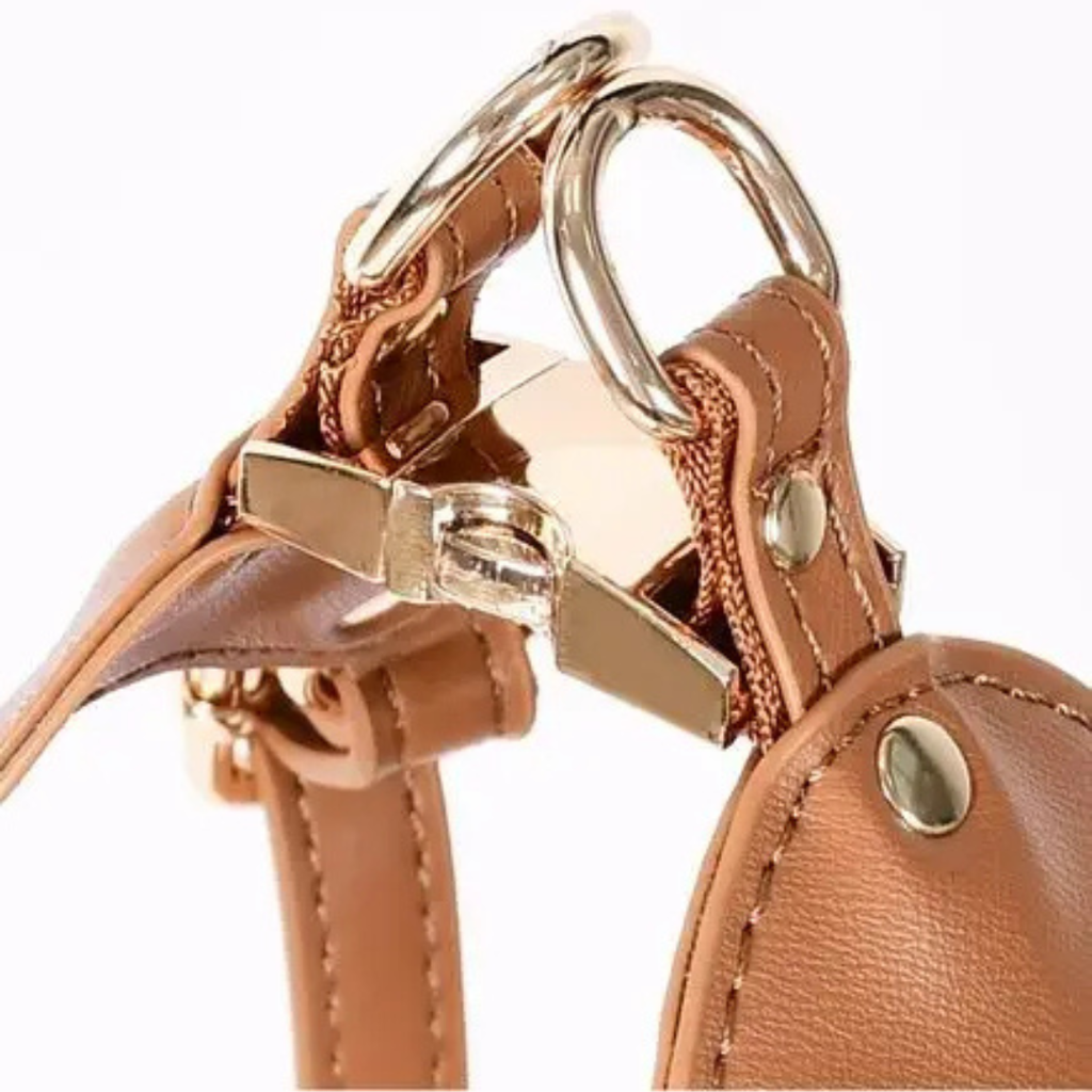 Adjustable Leather Dog Harness with Custom Engraving