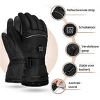 ThermoGrip Heated Gloves – Waterproof Unisex Gloves with 3 Heat Levels and Touchscreen Function