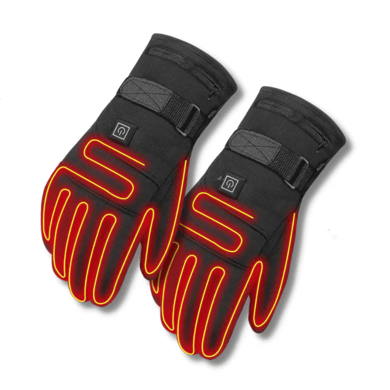 ThermoGrip Heated Gloves – Waterproof Unisex Gloves with 3 Heat Levels and Touchscreen Function