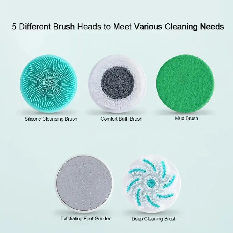 Electric Shower Brush with Peeling and Massage