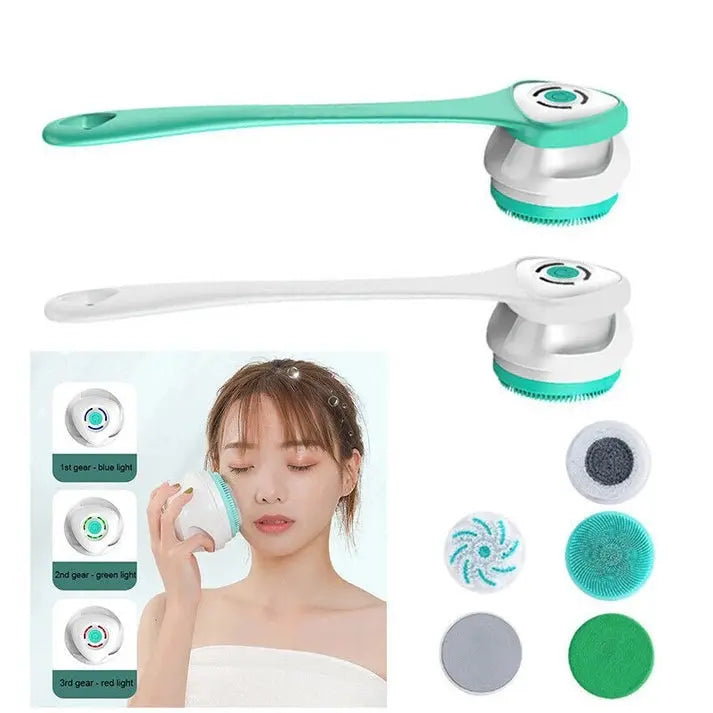 Electric Shower Brush with Peeling and Massage