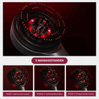 Electric Scalp Massager Brush with LED Light Therapy