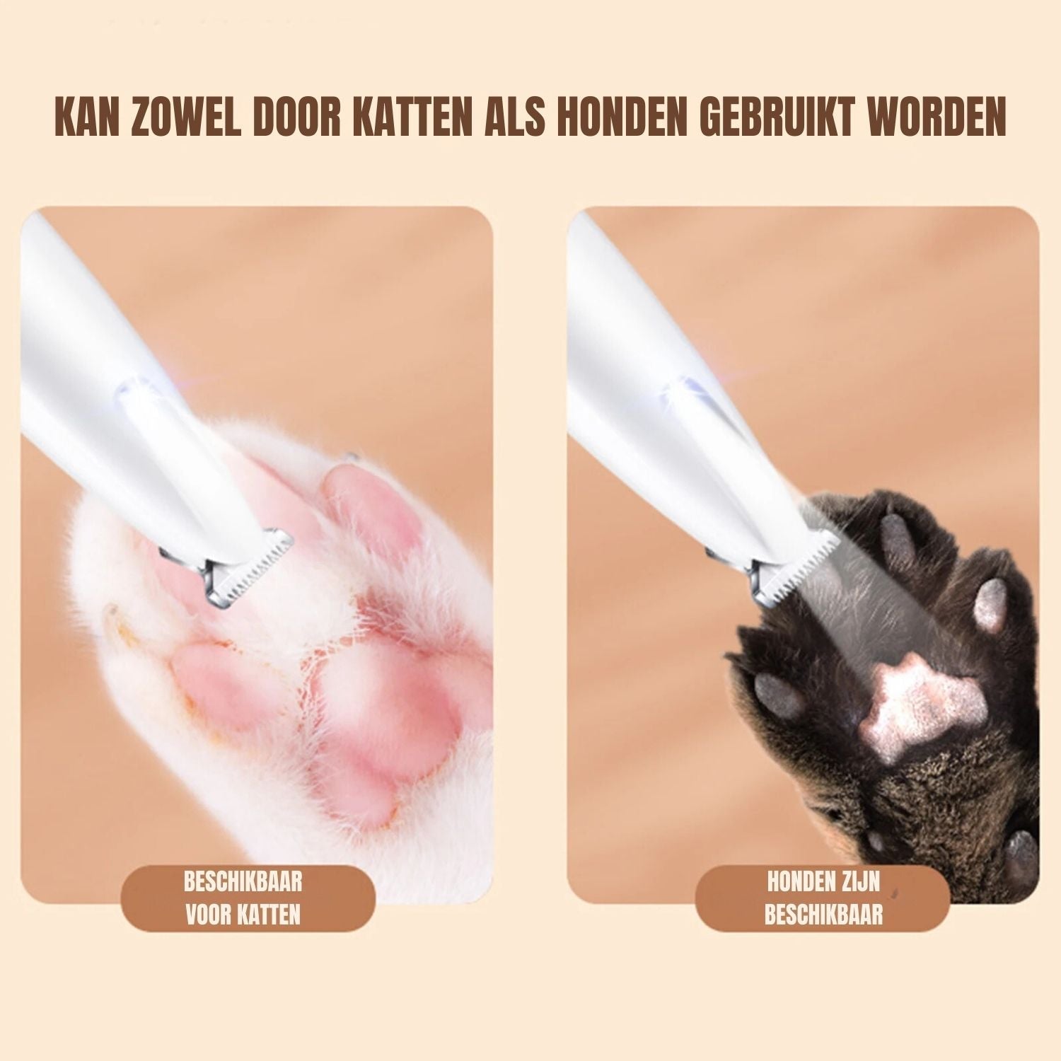FurTrim - Trimmer for cat and dog paws