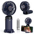 Practical fan with phone holder