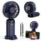 Practical fan with phone holder