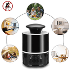 Quiet UV mosquito lamp with USB & anti-shock system