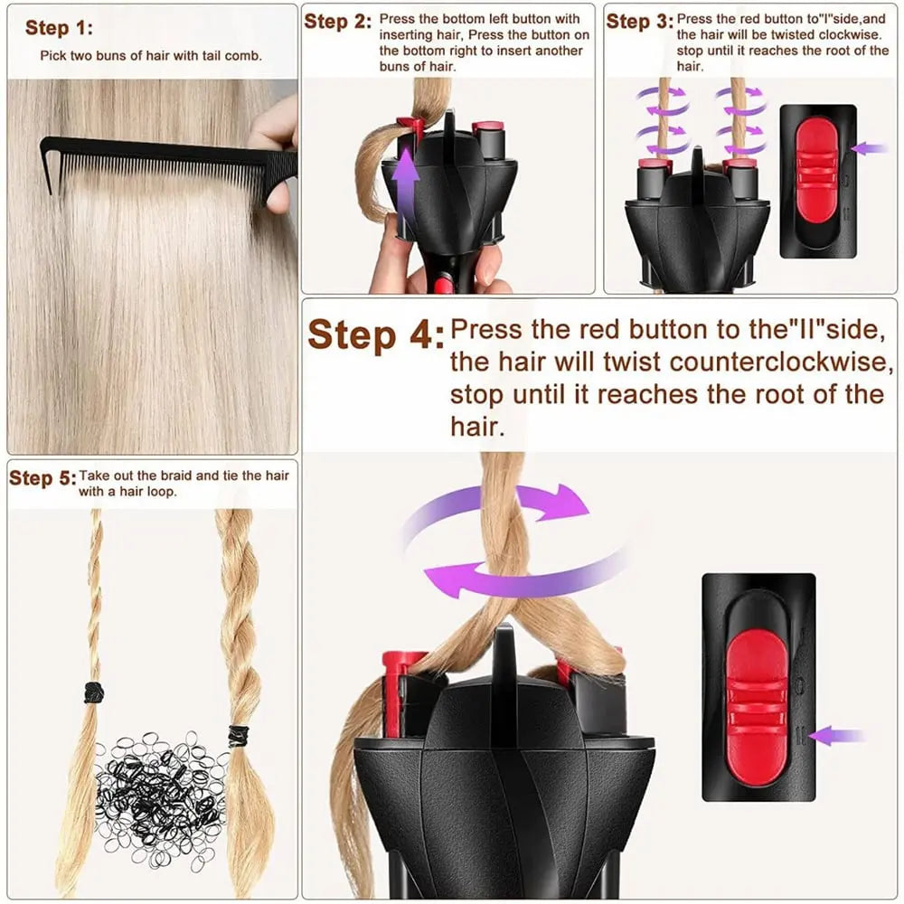 Electric Hair Braider – Easy Styling at Home