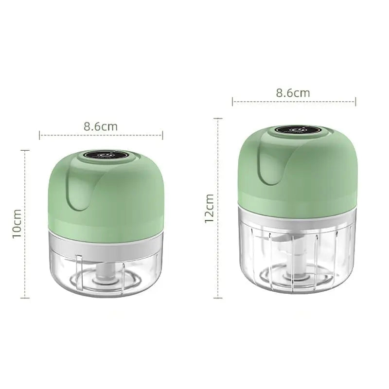 Electric Mini Food Chopper – USB rechargeable Garlic Chopper