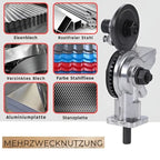 Metal cutter for drill machines – Cuts precisely sheet metal, aluminum & plastic