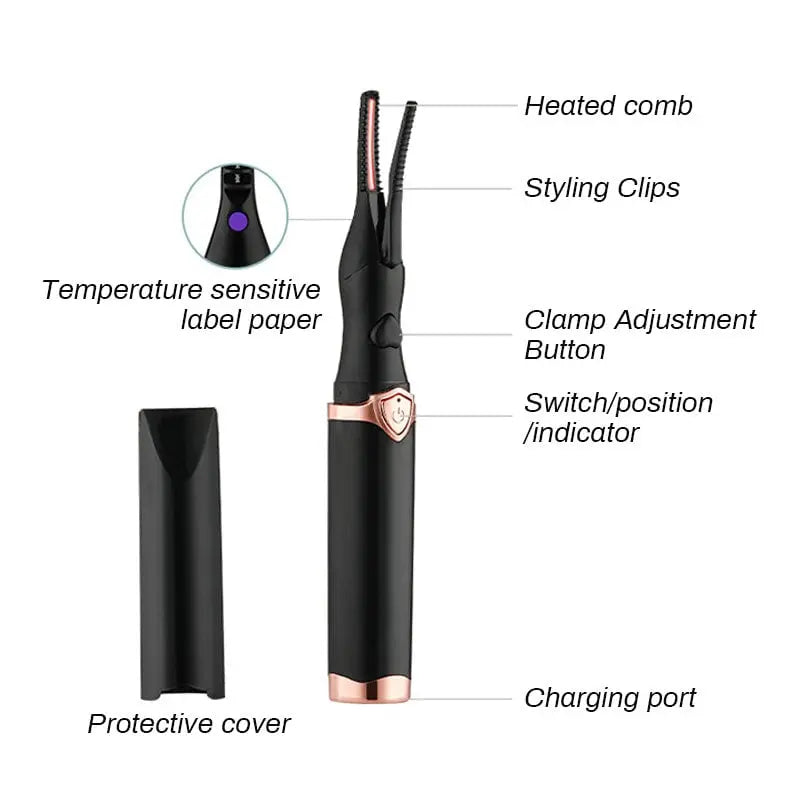 Electric Eyelash Curler – Gentle & Long-lasting