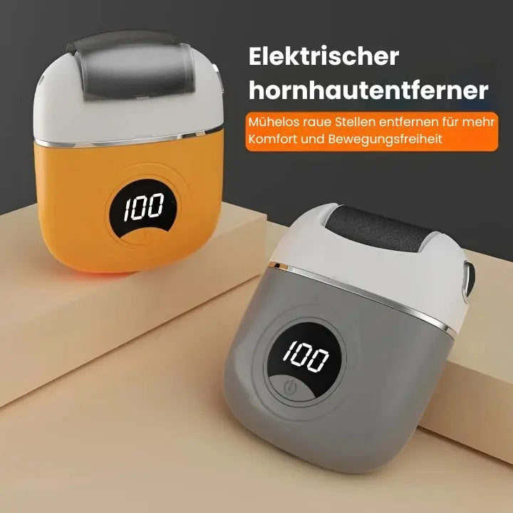 Electric callus remover for smooth feet