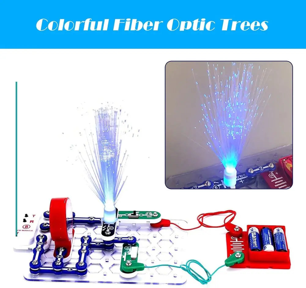Electronic learning kit for children with 300 experiments