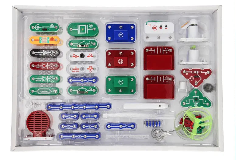 Electronic learning kit for children with 300 experiments