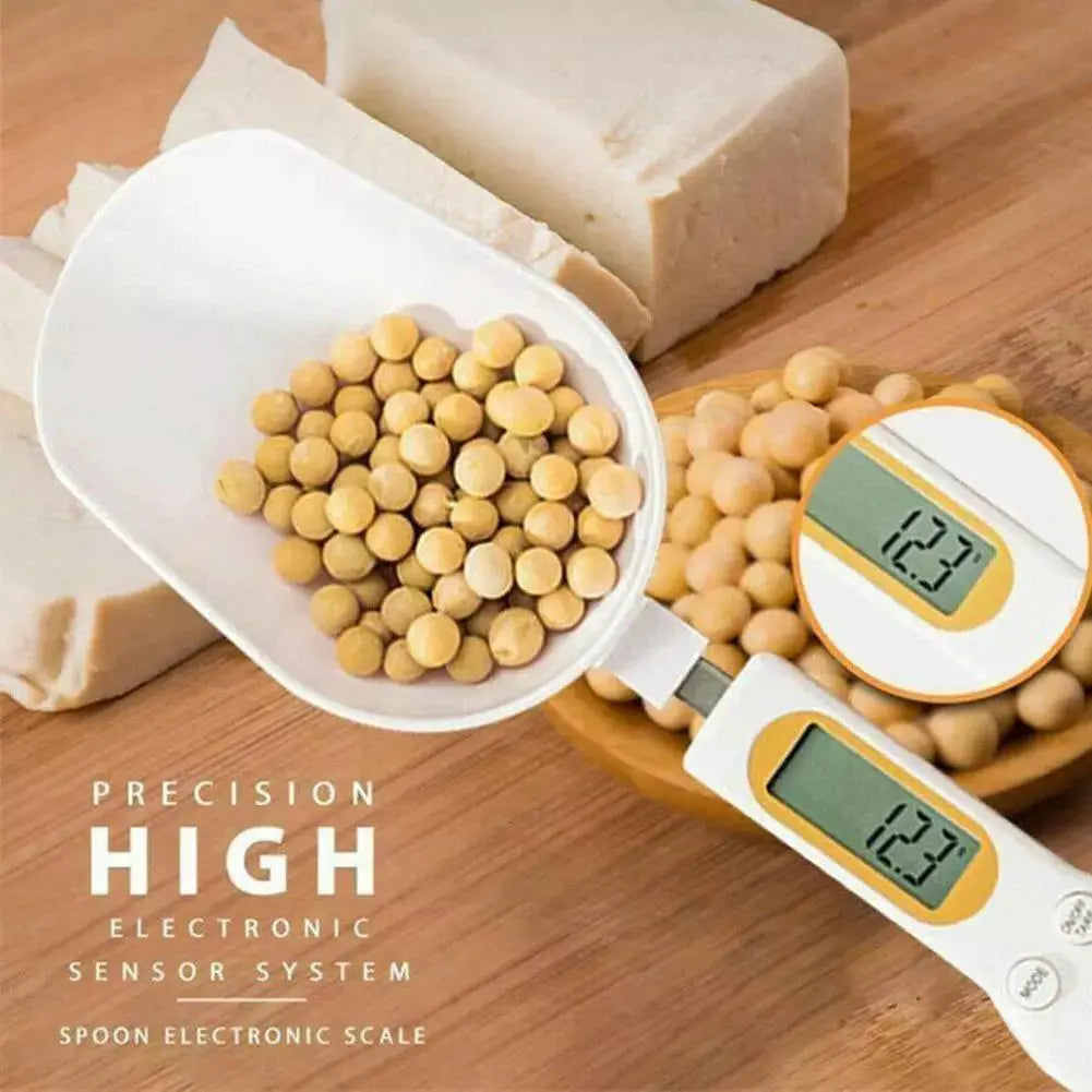 Electronic Measuring Spoon with Precision Sensor and Tare Function
