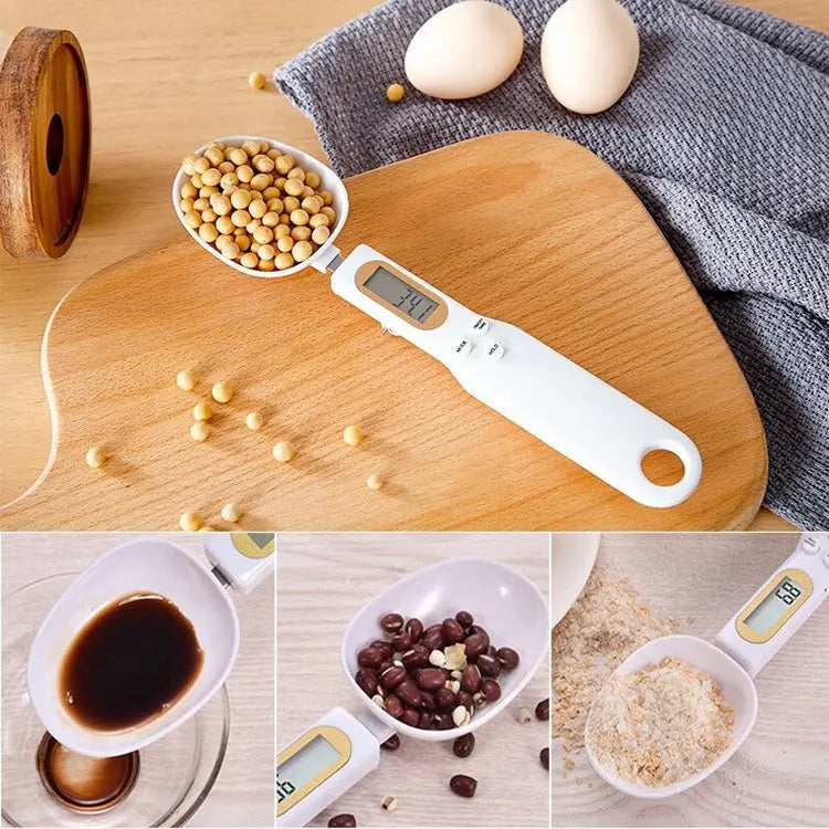 Electronic Measuring Spoon with Precision Sensor and Tare Function