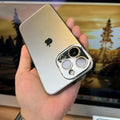 Raised edge for display and lens protection