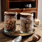 Embossing Flower Glass Container
