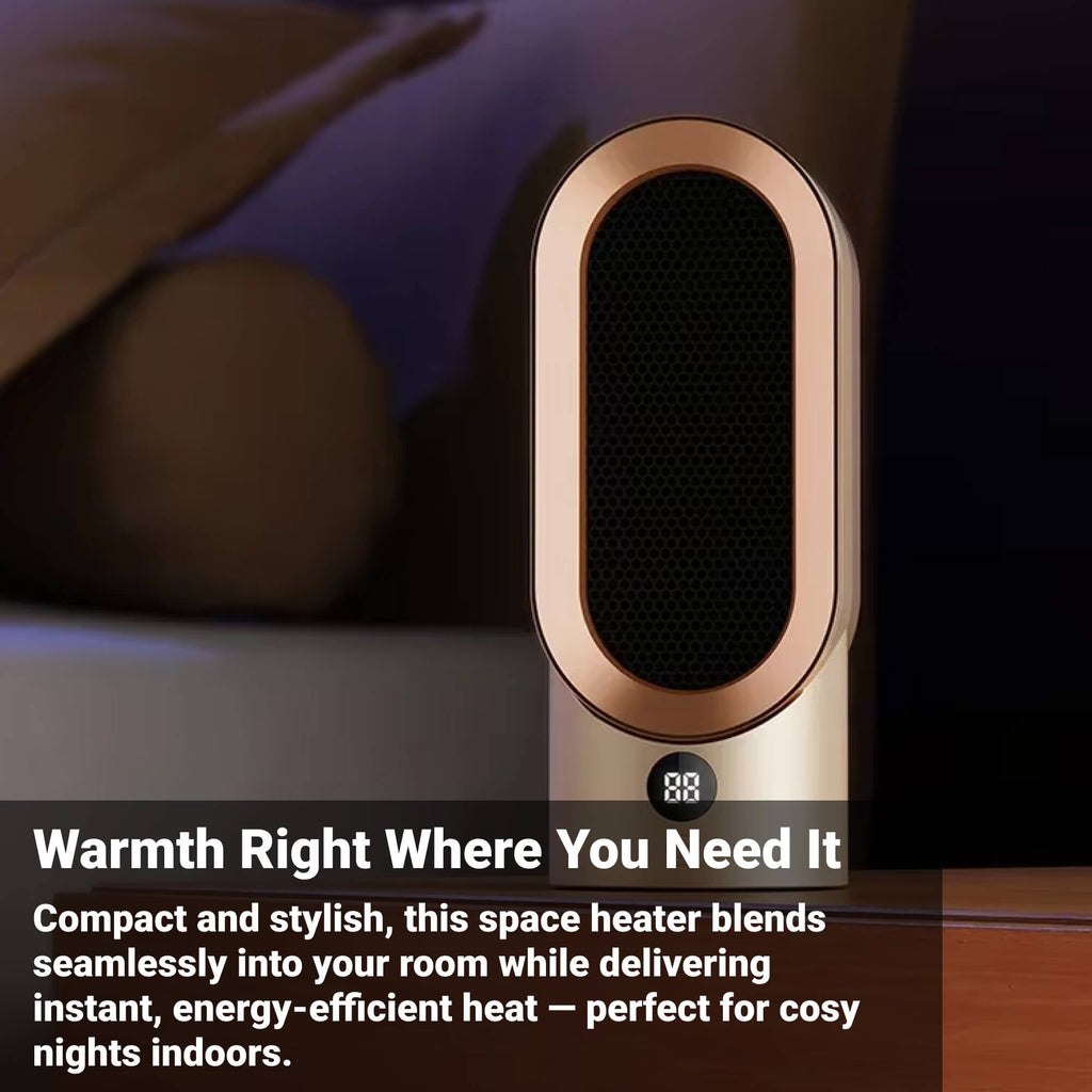 Energy-Efficient Space Heater for Small Rooms