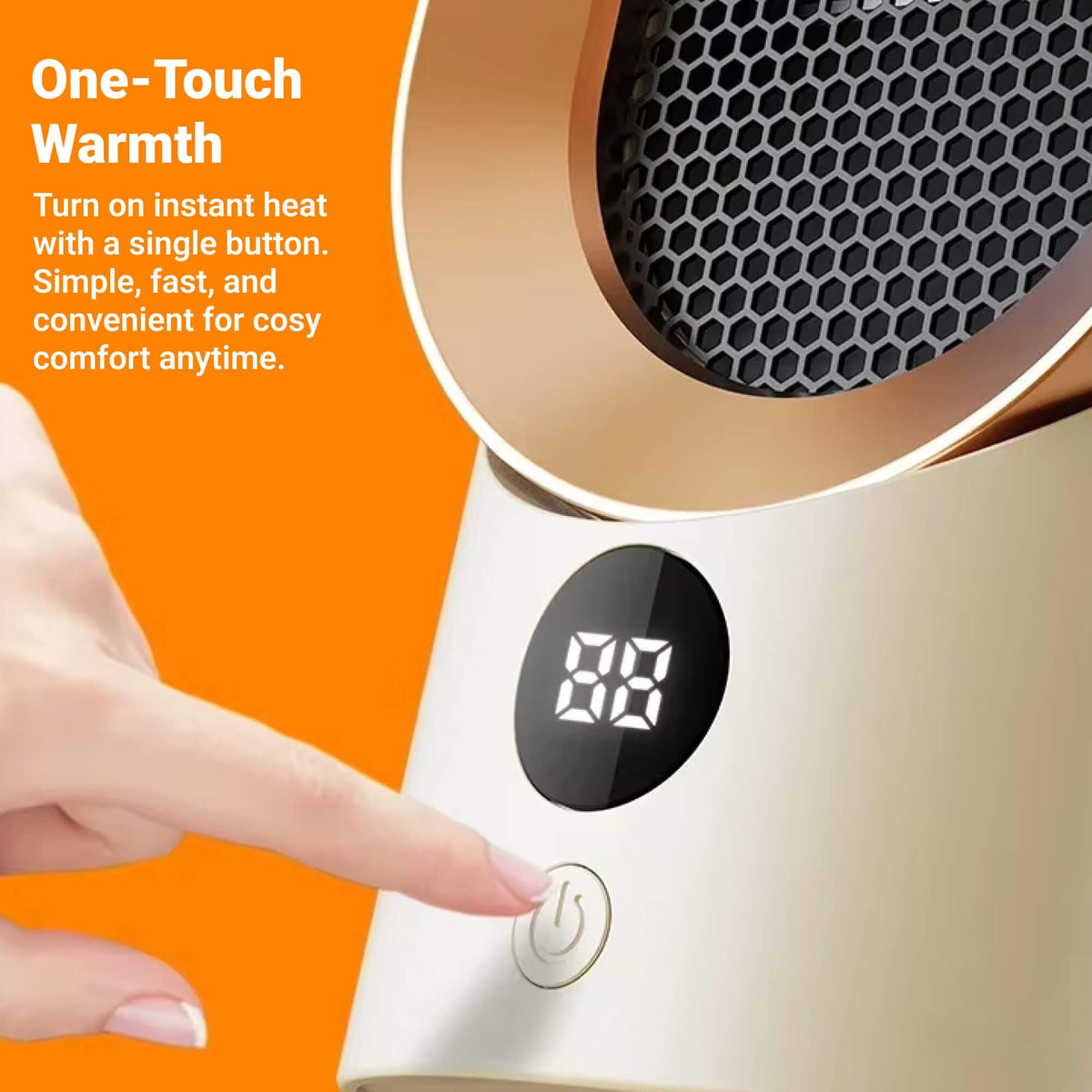 Energy-Efficient Space Heater for Small Rooms