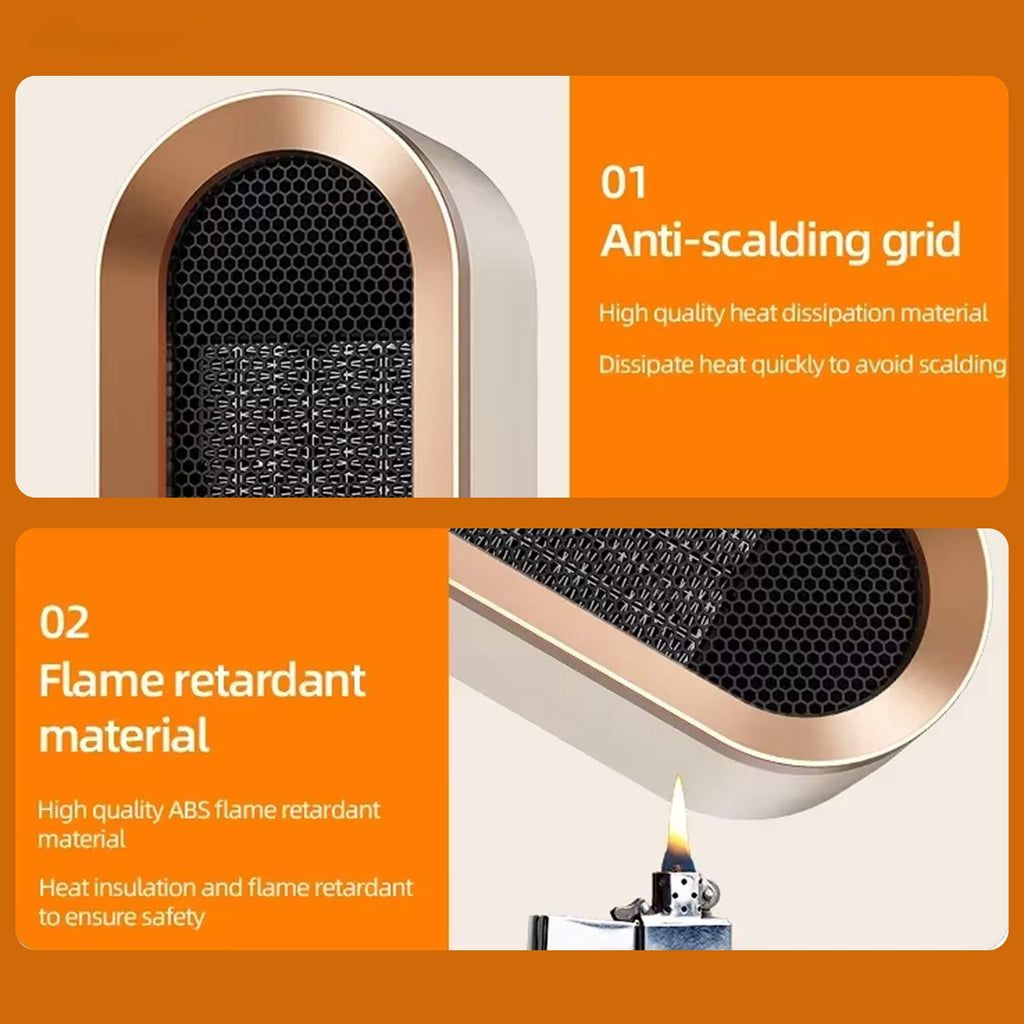 Energy-Efficient Space Heater for Small Rooms