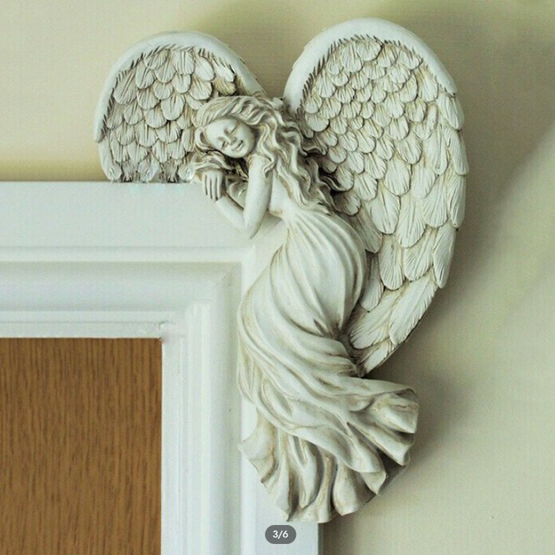 Decoration Door Frame Angel Wings made of Resin