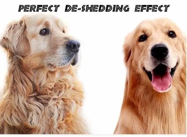De-shedding comb for pets – gentle & thorough for undercoat