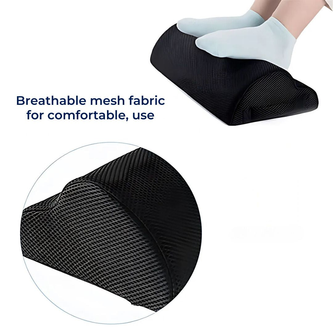 ErgoLift Comfort Foot Rest Cushion | Ergonomic Support - Improved Circulation - Back Pain Relief - Enhanced Posture - at Home or Office