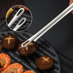 Ergonomic Grill Tongs made of stainless steel for grilling and cooking