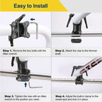 Ergonomic Handle Extension for Cord Carriers
