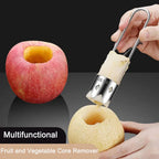 Ergonomic Core Remover made of Stainless Steel for Fruits and Vegetables
