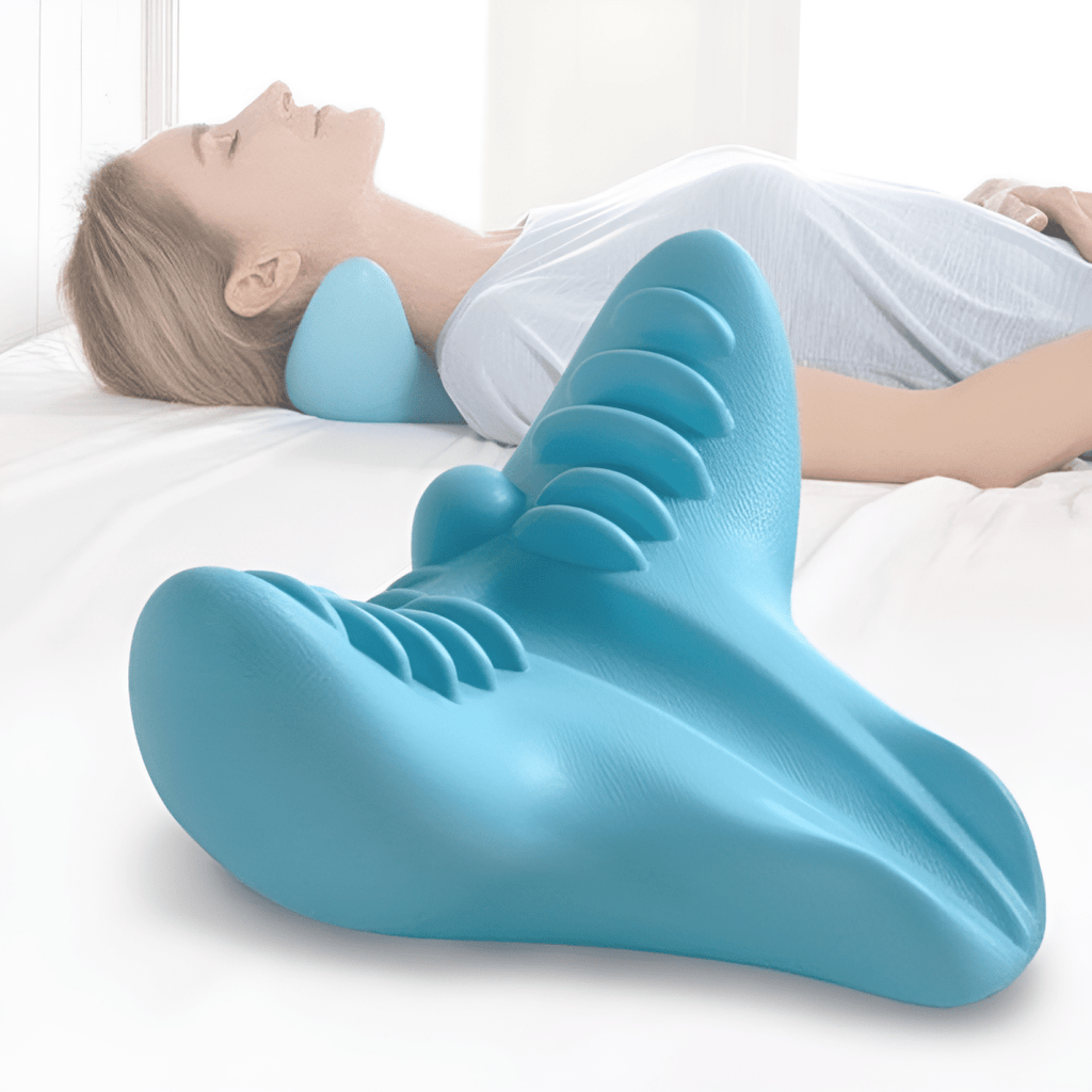 Ergonomic Neck Massage Pillow for Relaxation & Pain Relief