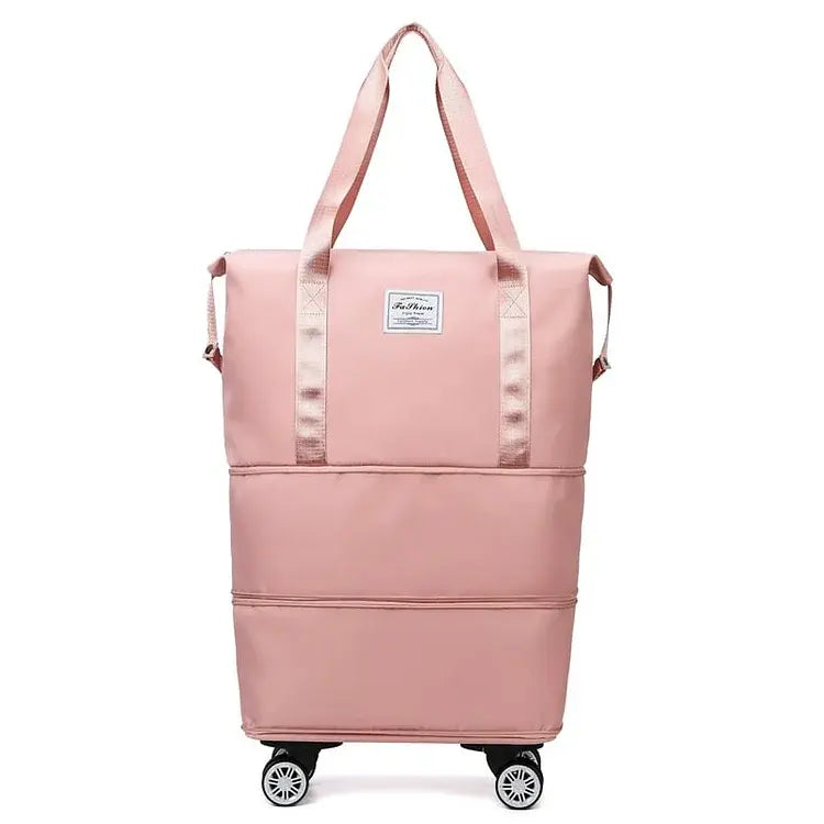 Expandable travel bag with wheels – For spontaneous & organized travel