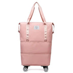 Expandable travel bag with wheels – For spontaneous & organized travel